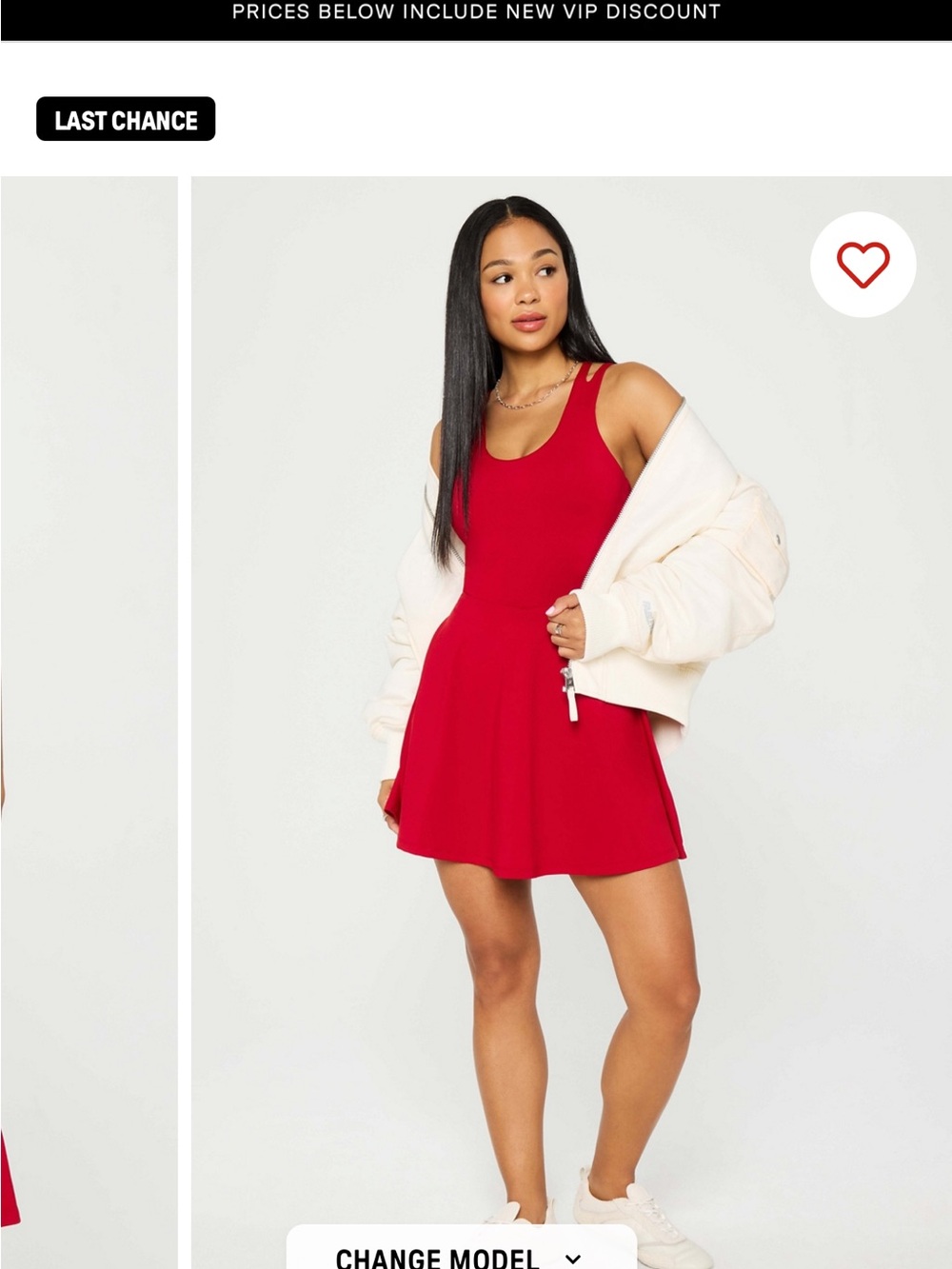 Fabletics Hot Shot scoop Neck Skater Dress - Women